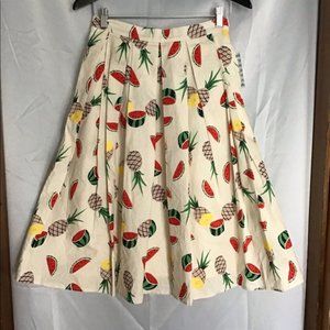 Fruit salad  skirt NWT